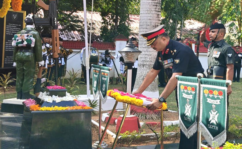 കാർഗിൽ വിജയദിന ആഘോഷം പാങ്ങോട് സൈനിക കേന്ദ്രത്തിൽ 
